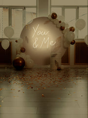 You & me - LED Neon skilt