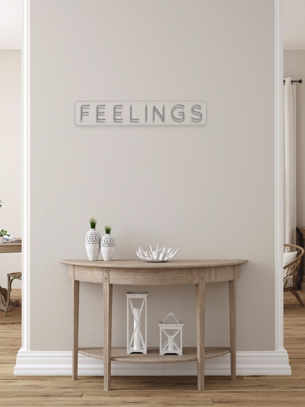 Feelings - LED Neon skilt