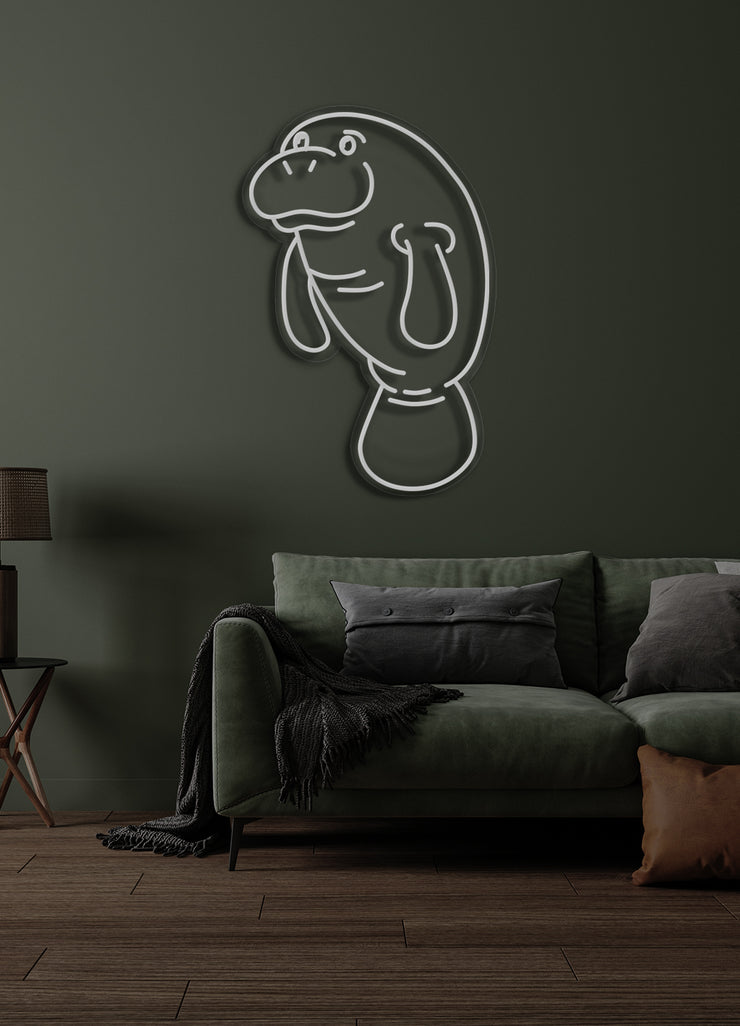 Sea cow - LED Neon skilt