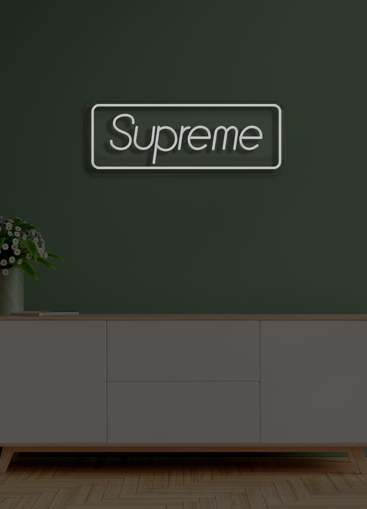Supreme - LED Neon skilt