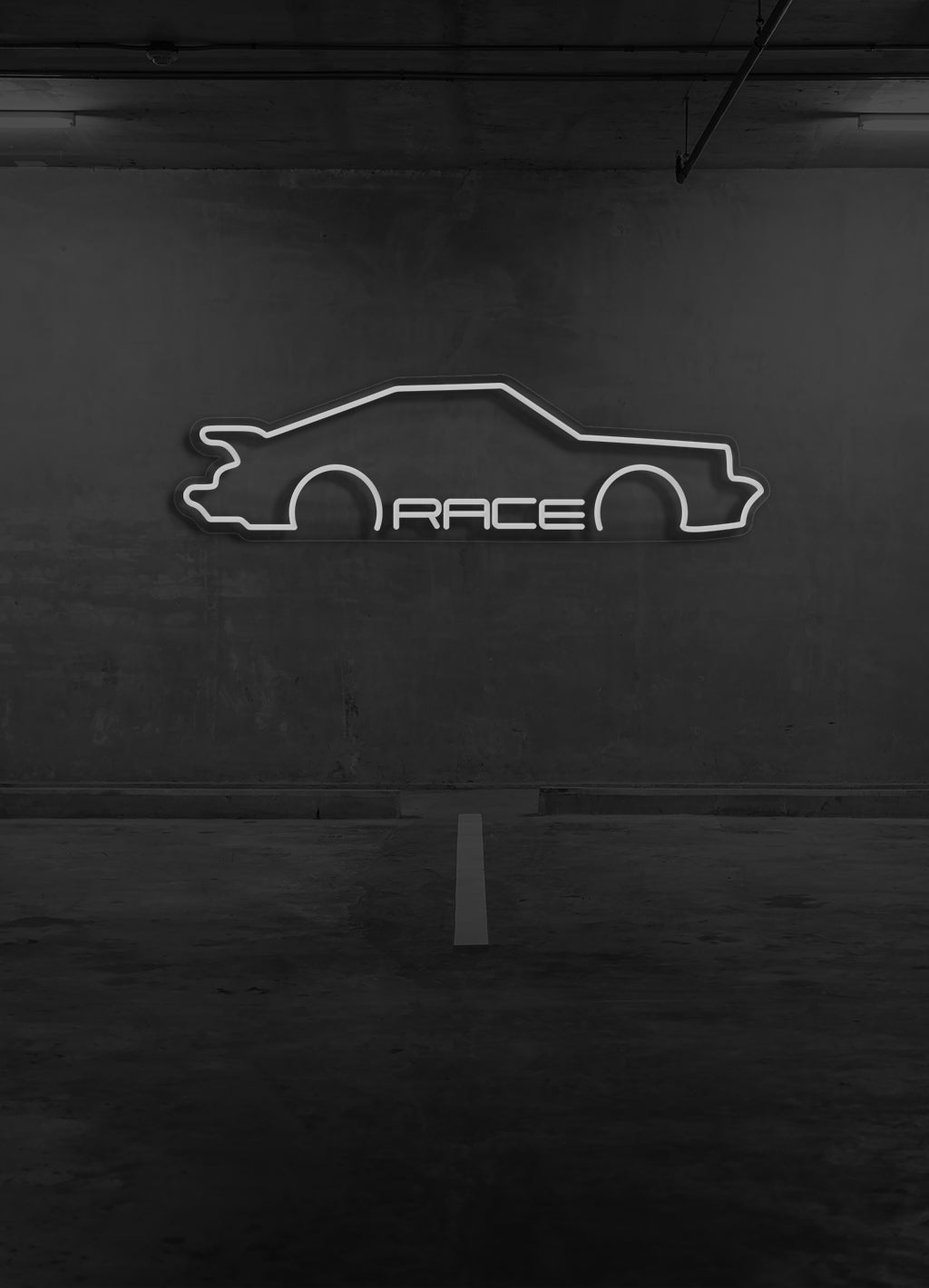 Race - LED Neon skilt