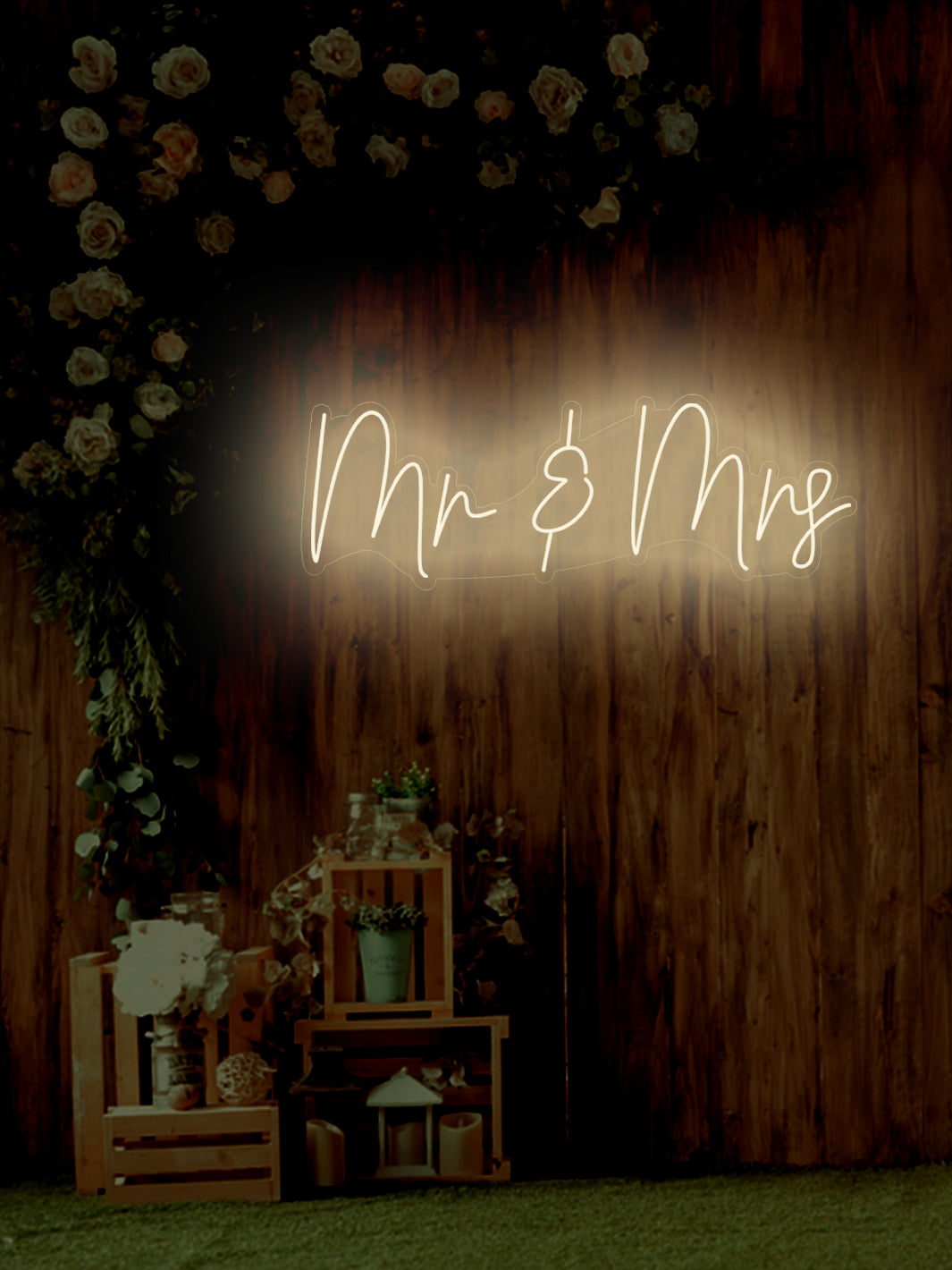 Mr & Mrs - LED Neon skilt