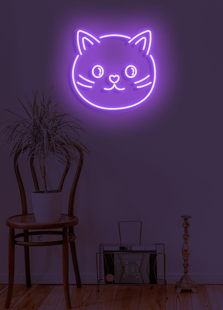Cat - LED Neon skilt