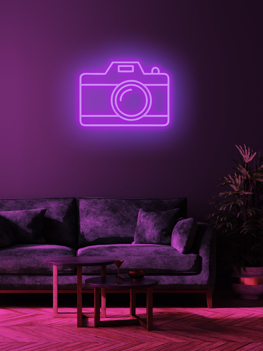 Camera - LED Neon skilt