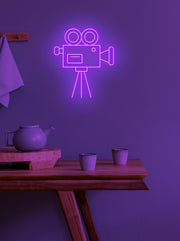 Video camera - LED Neon skilt