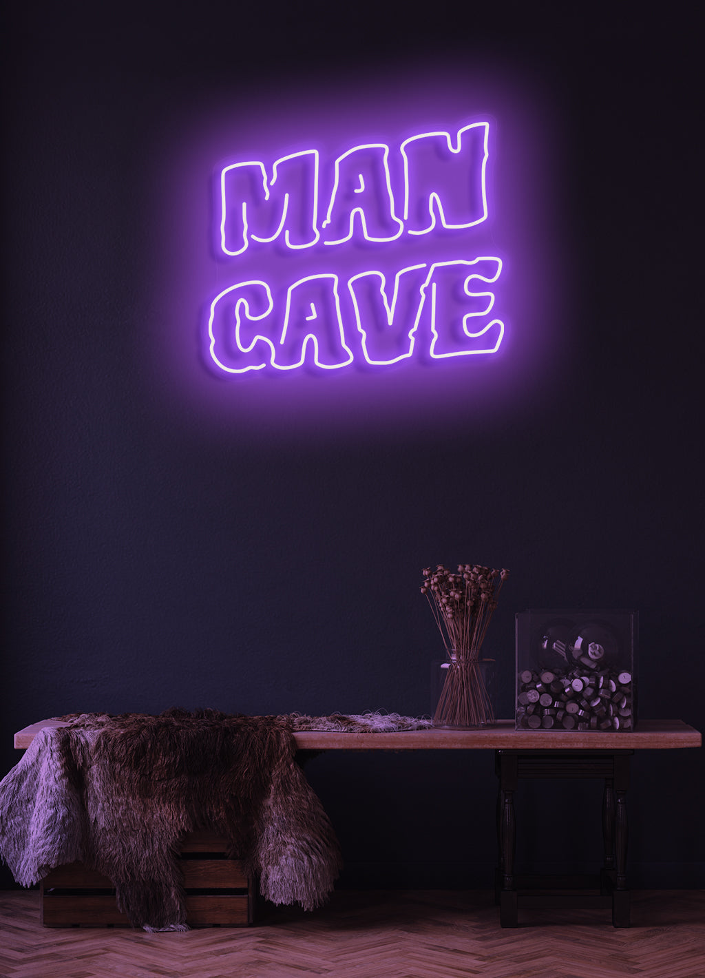 Man cave - LED Neon skilt