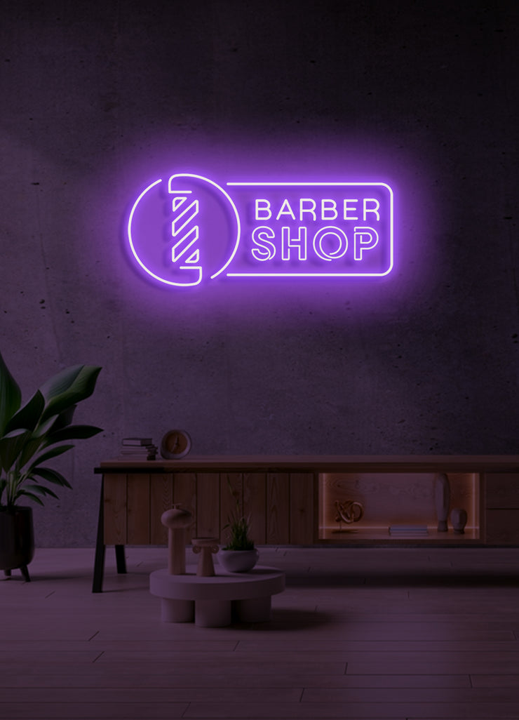 Barber shop - LED Neon skilt