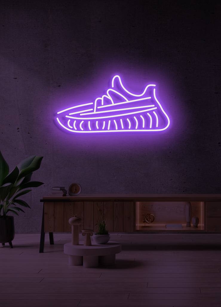 Sneaker - LED Neon skilt