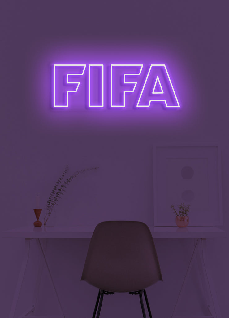 FIFA - LED Neon skilt