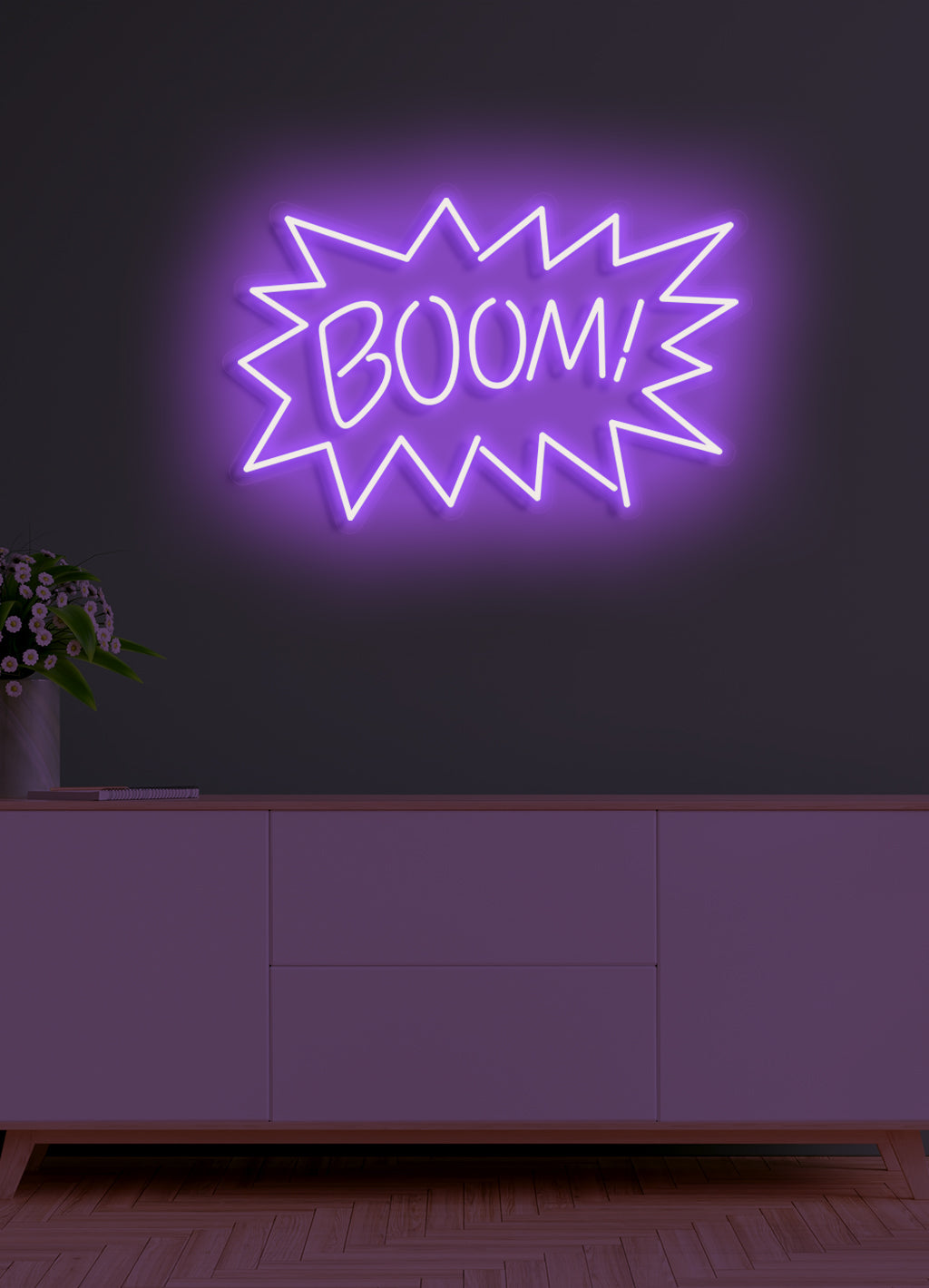 Boom - LED Neon skilt