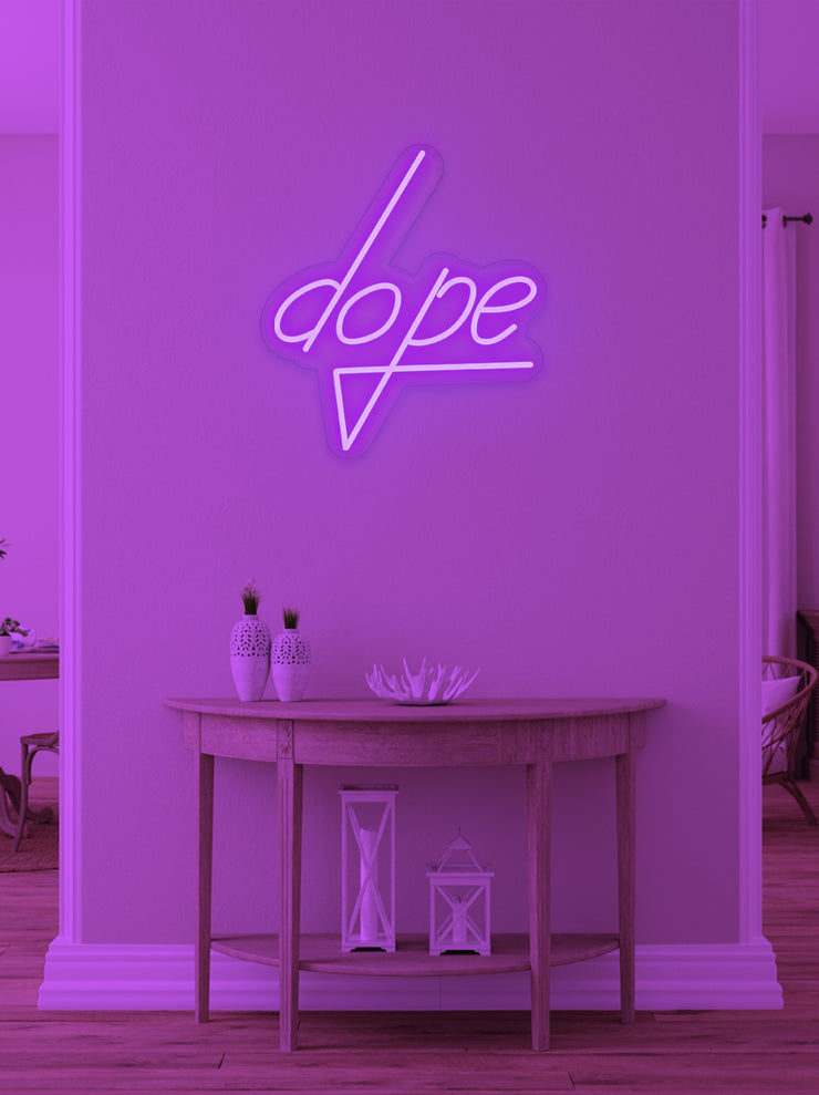 Dope - LED Neon skilt