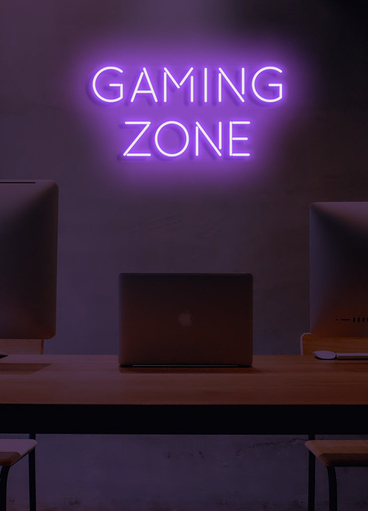 Gaming zone - LED Neon skilt
