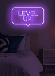 Level up! - LED Neon skilt