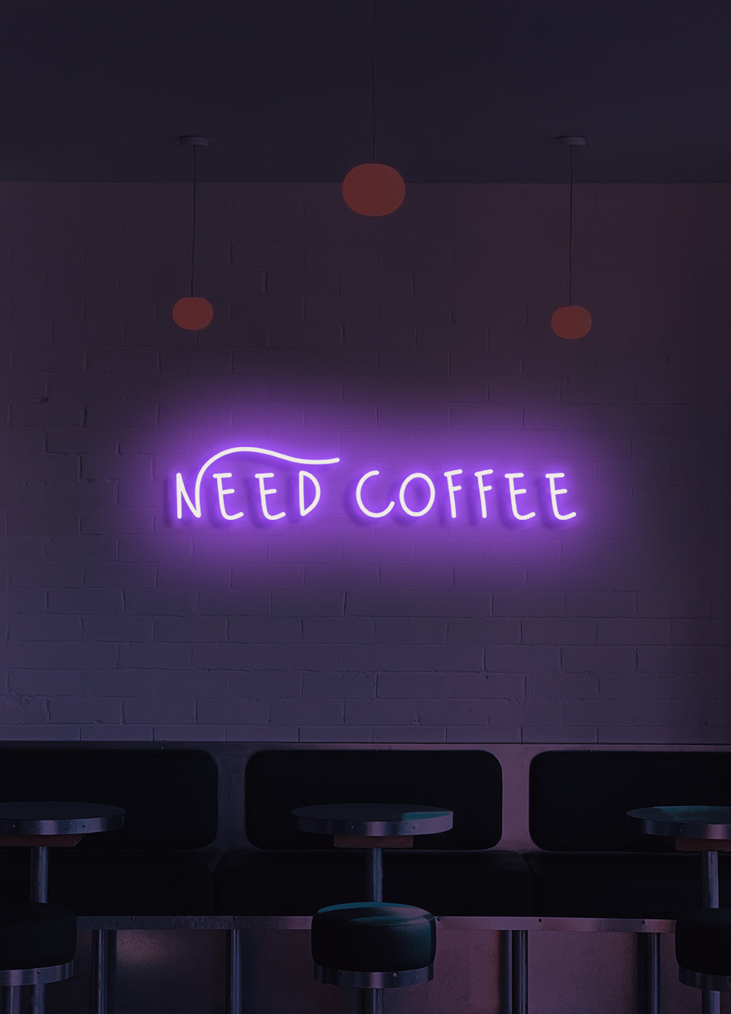 Need coffee - LED Neon skilt