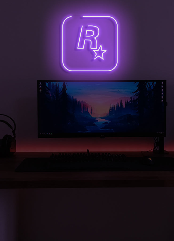 Rockstar - LED Neon skilt