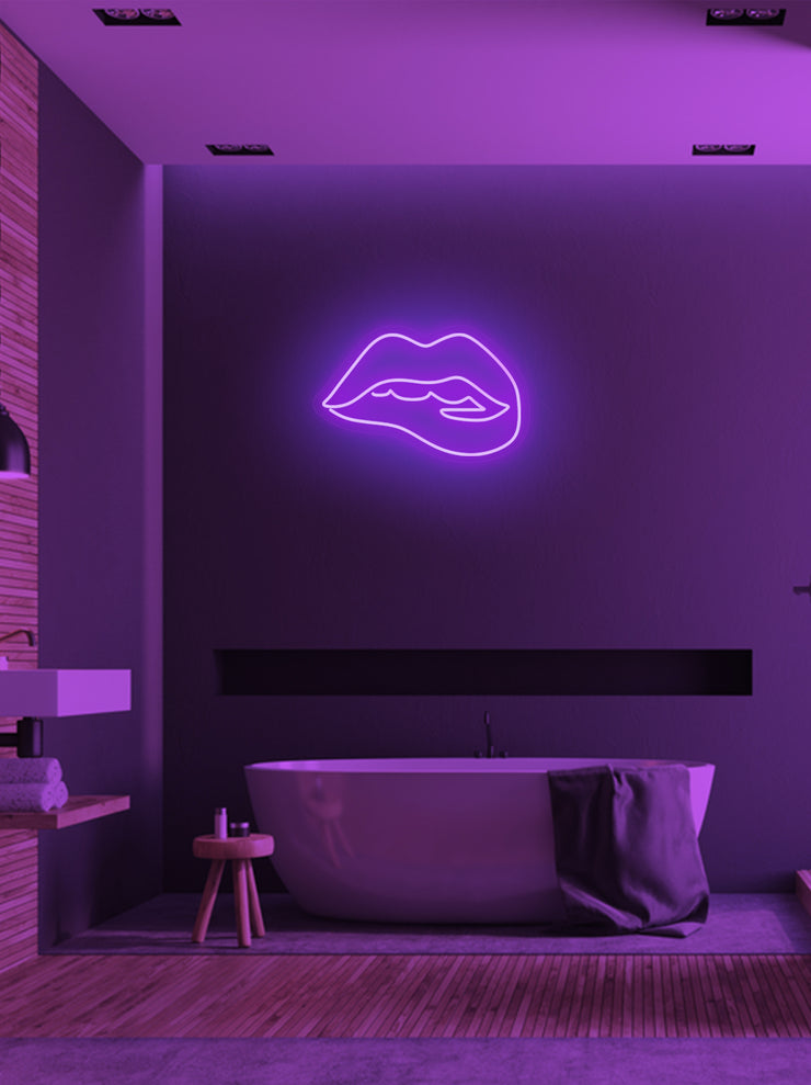 Lips - LED Neon skilt