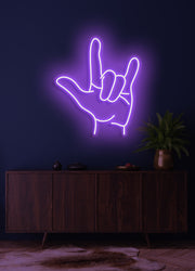 Hand sign - LED Neon skilt