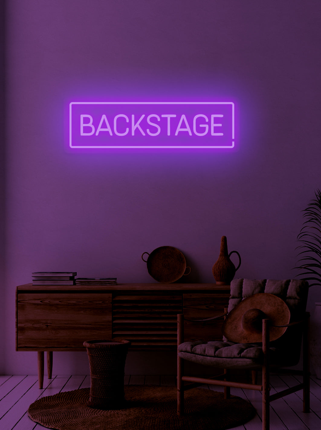 Backstage - LED Neon skilt