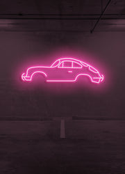 Retro car - LED Neon skilt
