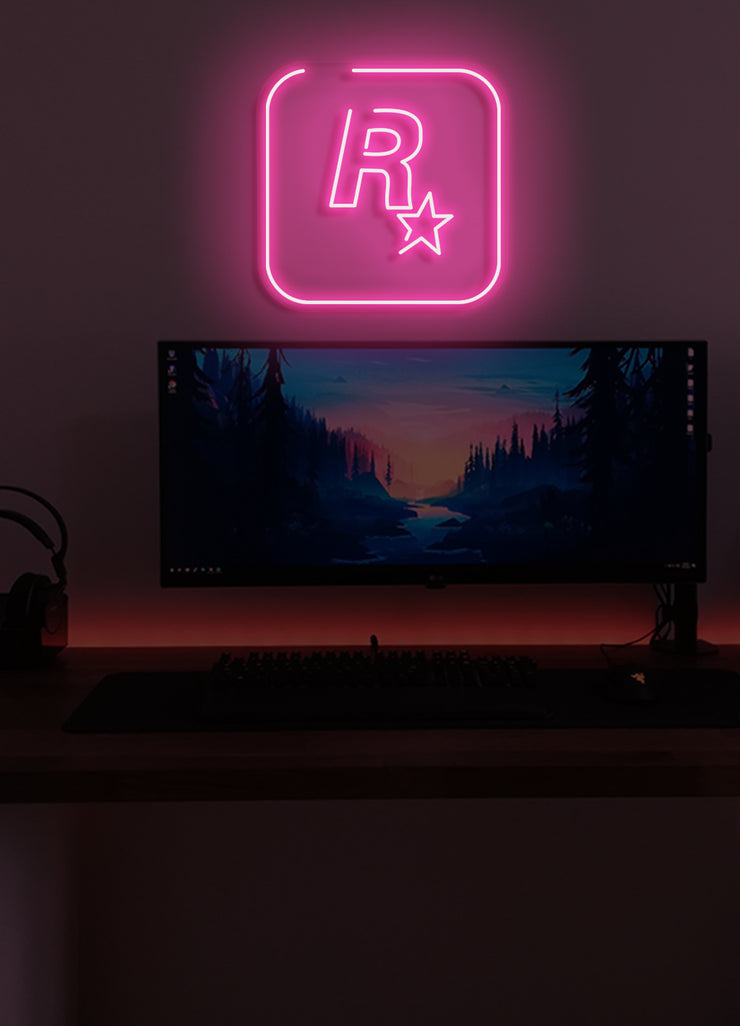 Rockstar - LED Neon skilt