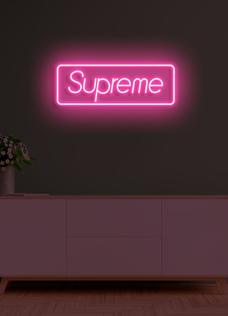 Supreme - LED Neon skilt