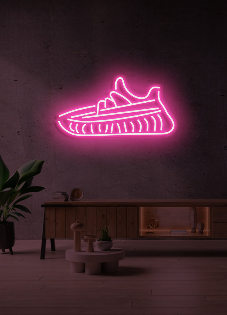 Sneaker - LED Neon skilt