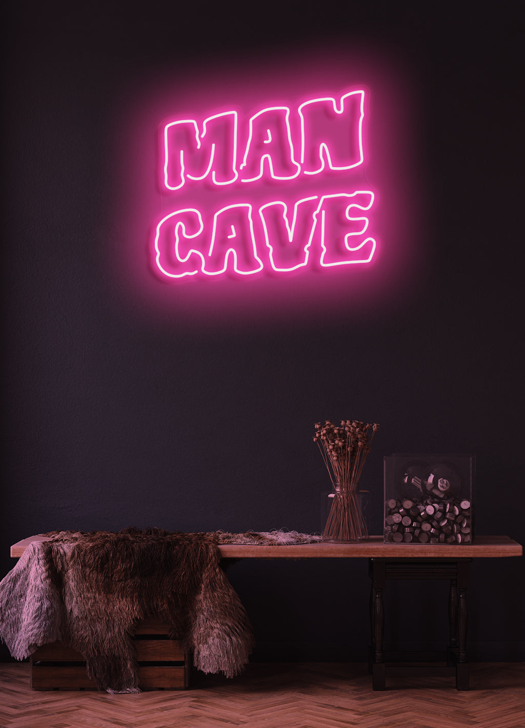 Man cave - LED Neon skilt