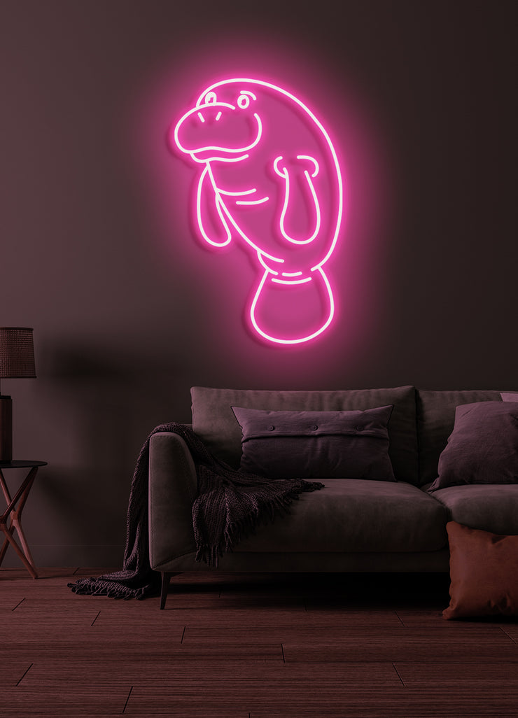 Sea cow - LED Neon skilt