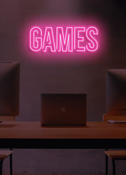 Games - LED Neon skilt