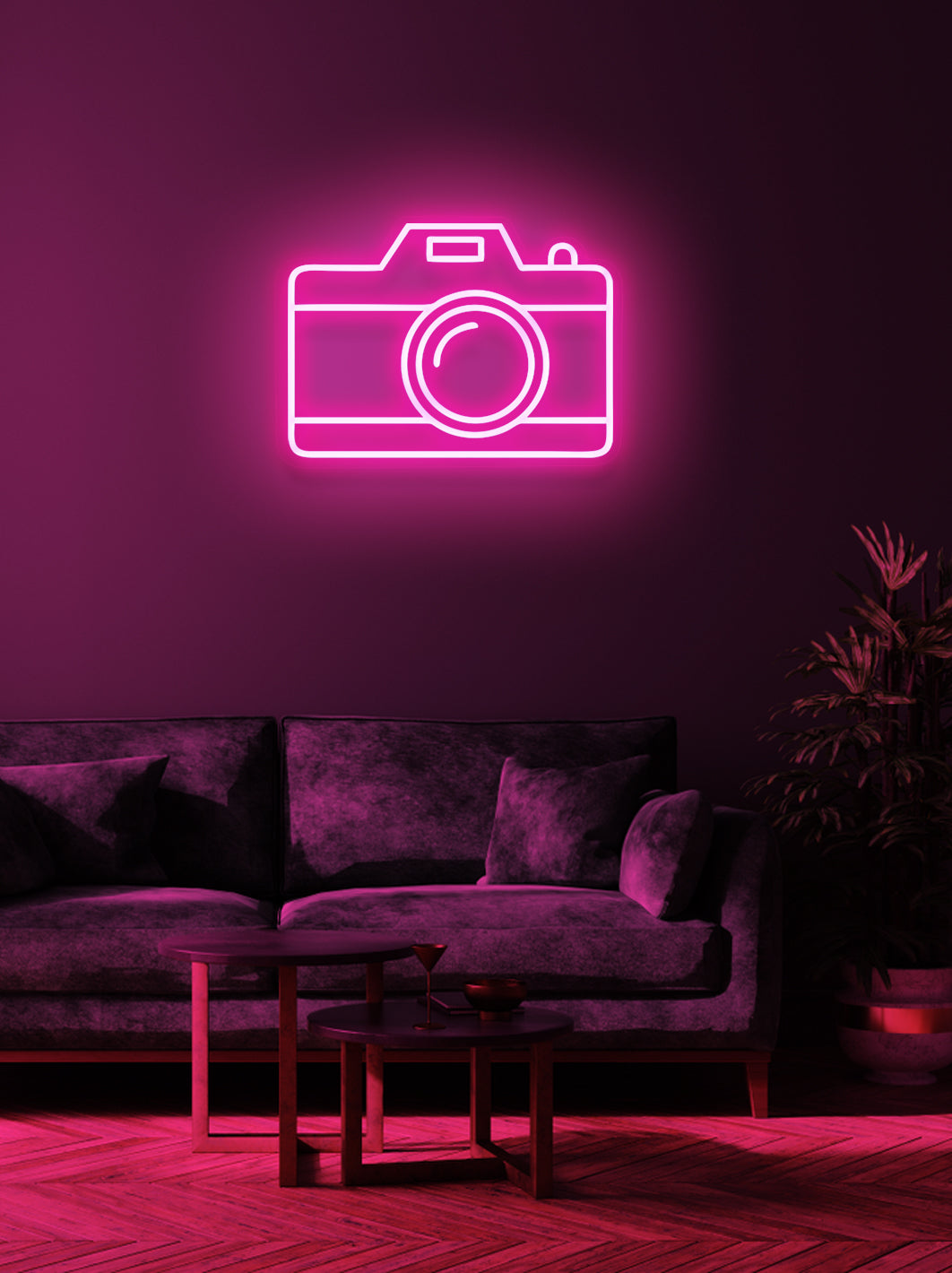 Camera - LED Neon skilt