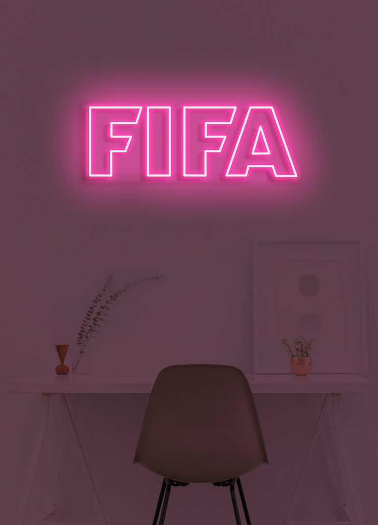 FIFA - LED Neon skilt