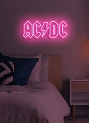 AC DC - LED Neon skilt