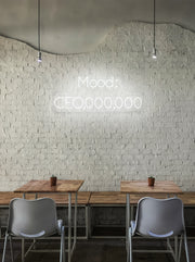 Mood CEO.OOO - LED Neon skilt