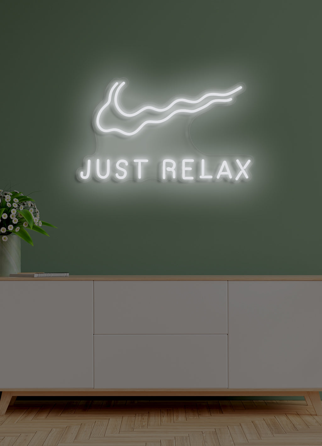 Just relax - LED Neon skilt