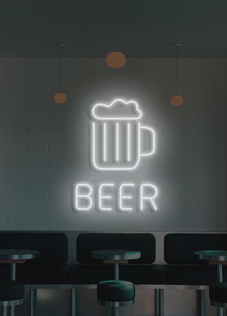 Beer - LED Neon skilt