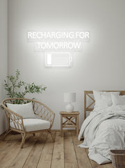 Recharging for tomorrow - LED Neon skilt