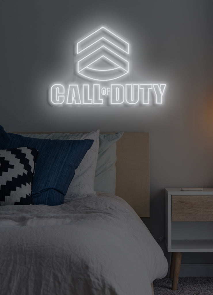 Call of Duty - LED Neon skilt