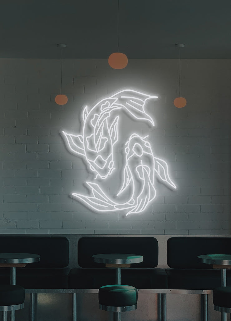 Koi fish - LED Neon skilt