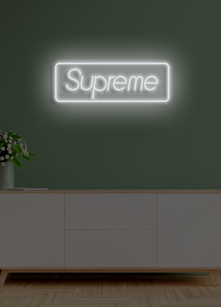 Supreme - LED Neon skilt