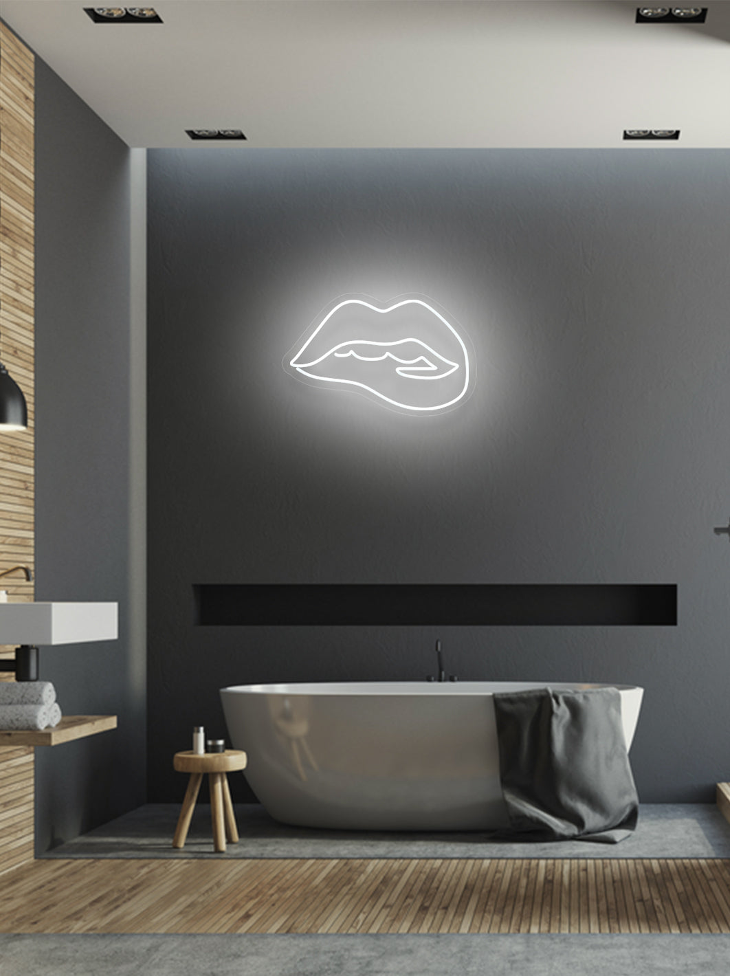 Lips - LED Neon skilt