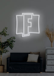 Fortnite icon - LED Neon skilt