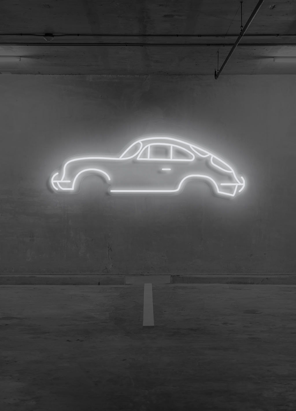 Retro car - LED Neon skilt