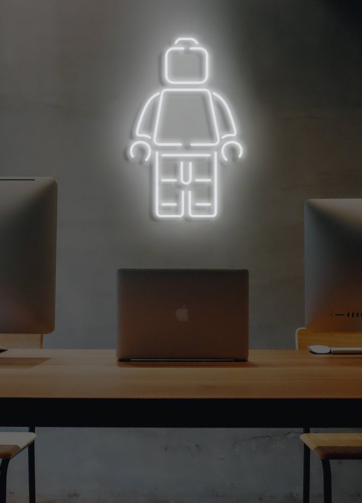 LEGO man - LED Neon skilt