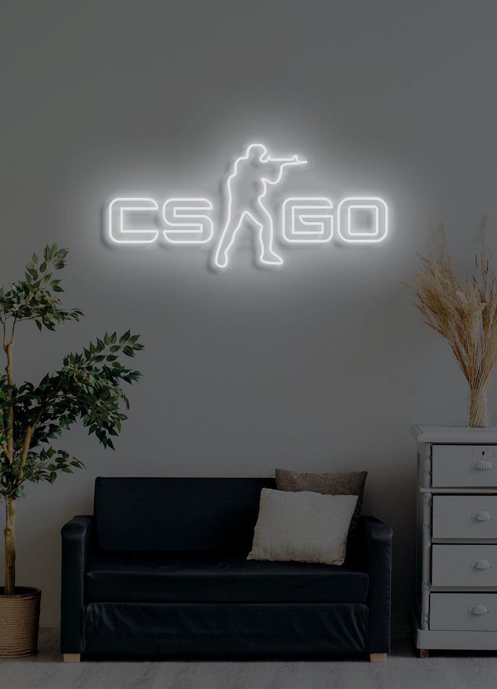 Counter Strike - LED Neon skilt
