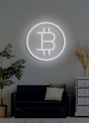 Bitcoin - LED Neon skilt