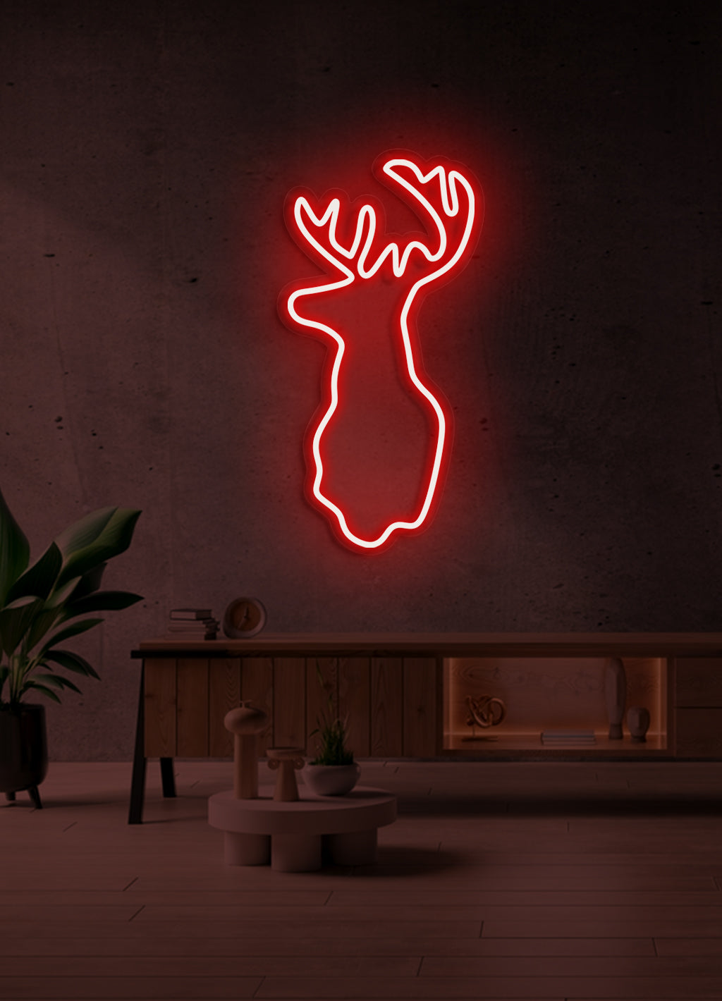 Deer - LED Neon skilt