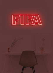 FIFA - LED Neon skilt