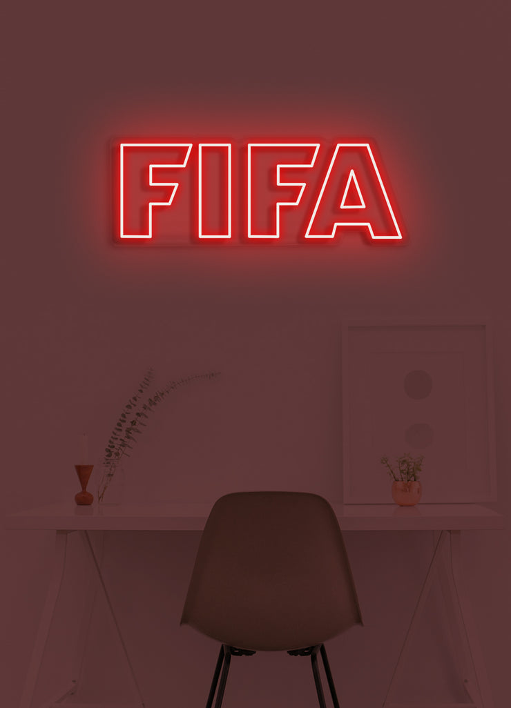 FIFA - LED Neon skilt