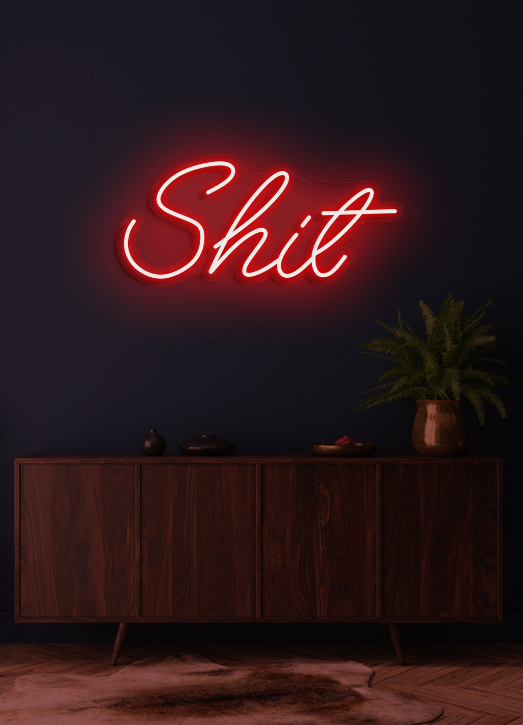 Shit - LED Neon skilt