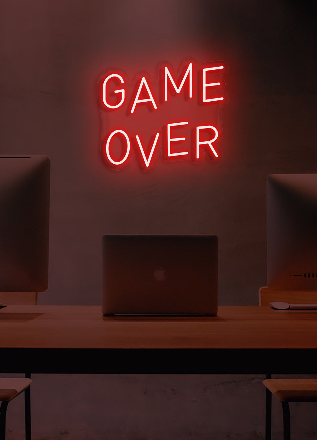 Game over - LED Neon skilt